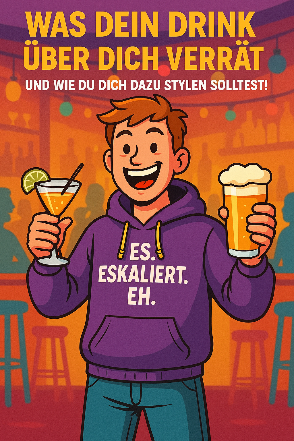 Was dein Drink über dich sagt – und was du dazu tragen solltest