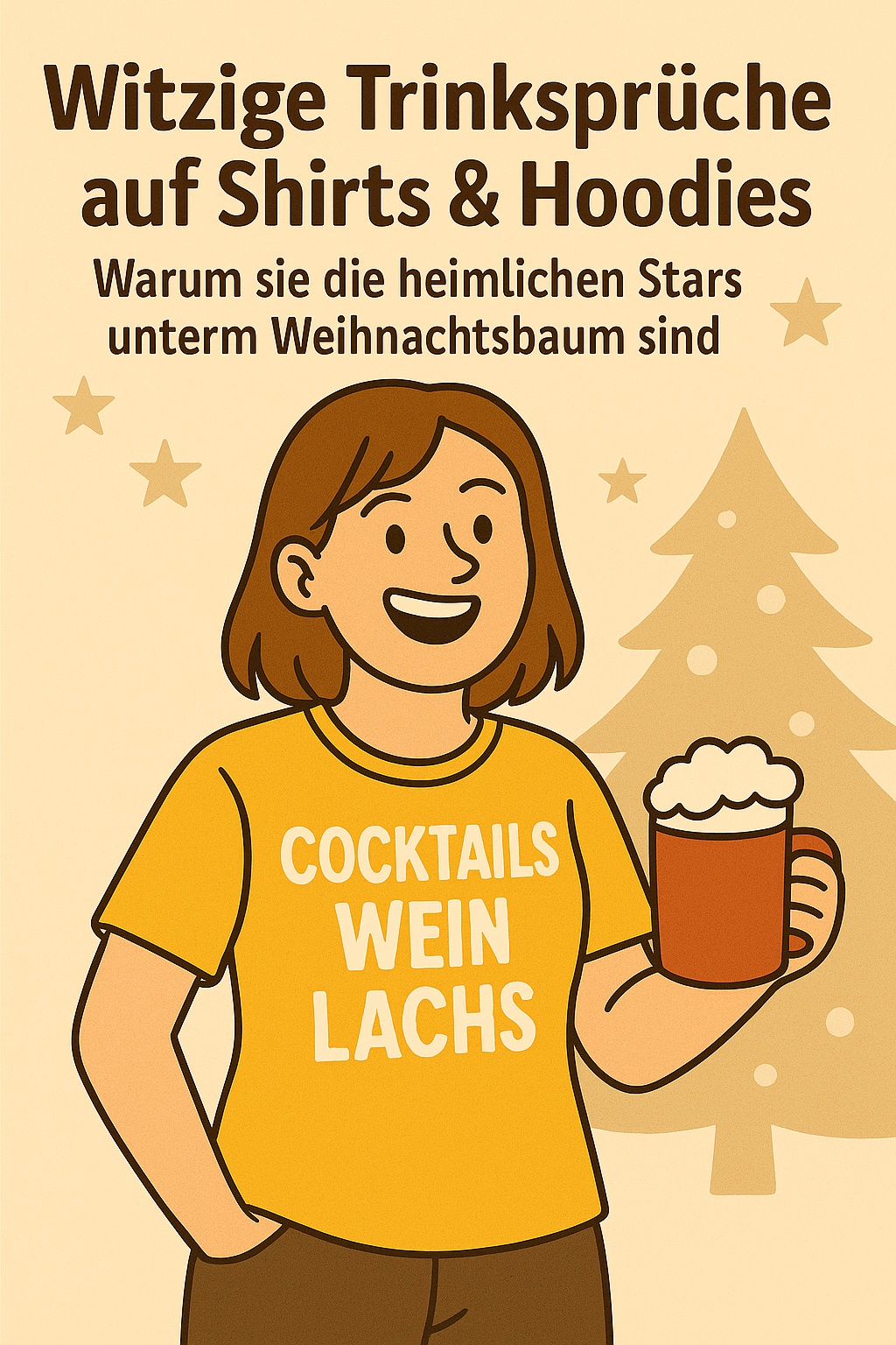 Witzige Trinksprüche auf Shirts & Hoodies – warum sie die heimlichen Stars unterm Weihnachtsbaum sind