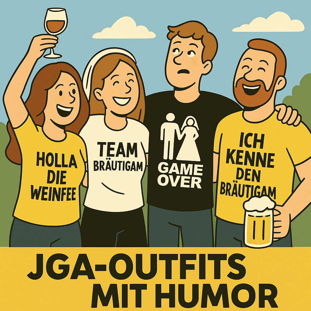 JGA-Outfits mit Humor: So wird euer Junggesellenabschied legendär