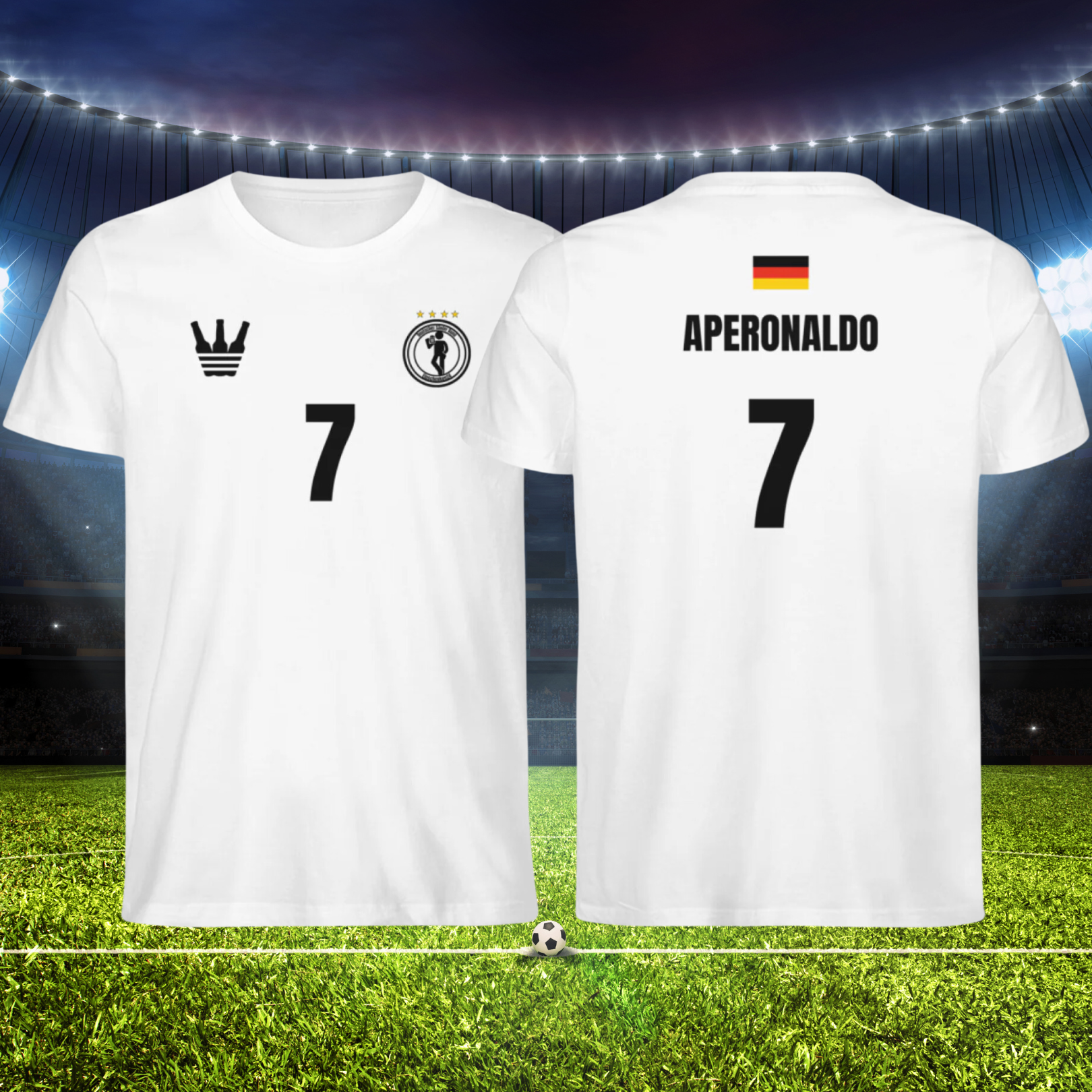 APERONALDO - Herren Organic Shirt