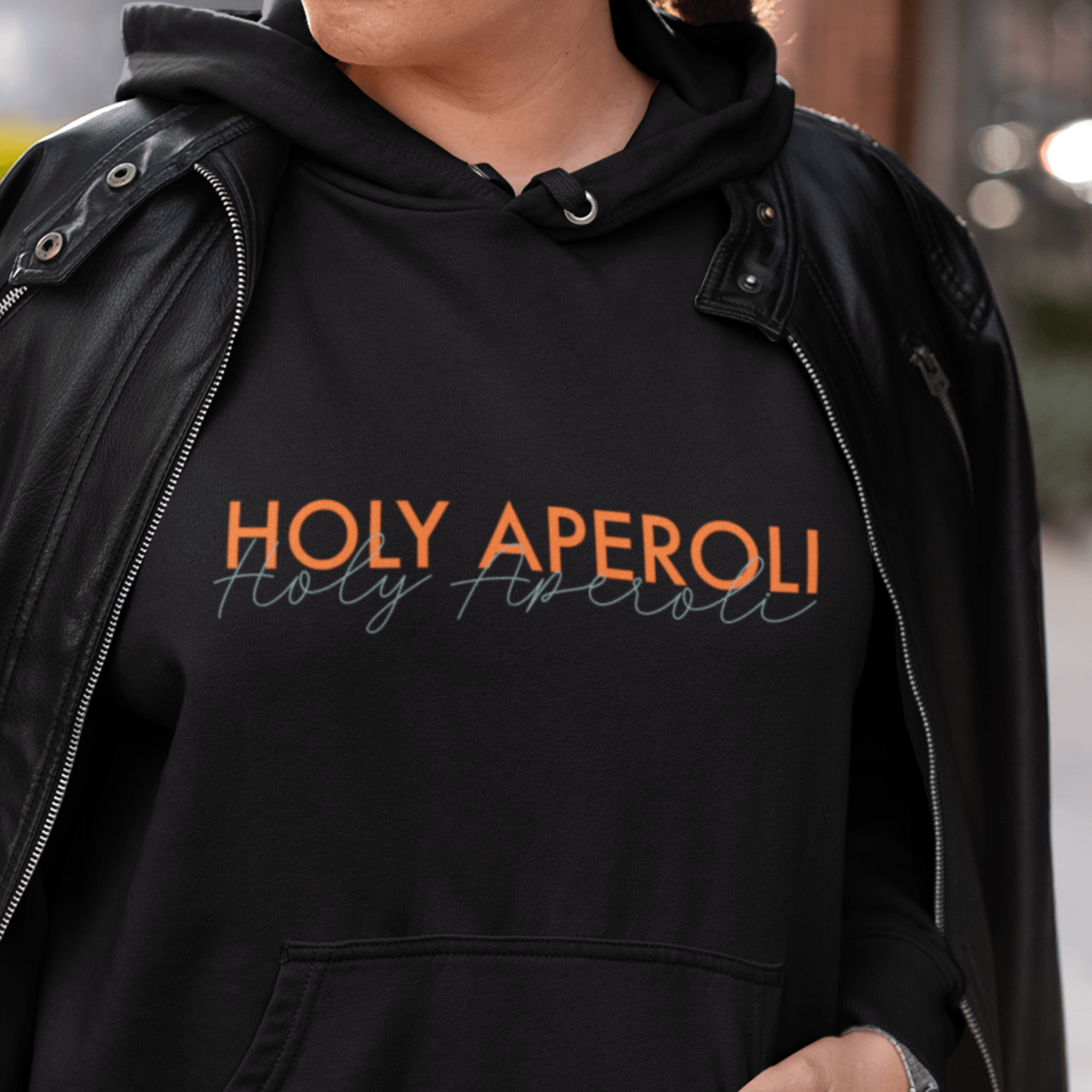 HOLY APEROLI - Unisex Organic Hoodie - DizzyDrafts.com