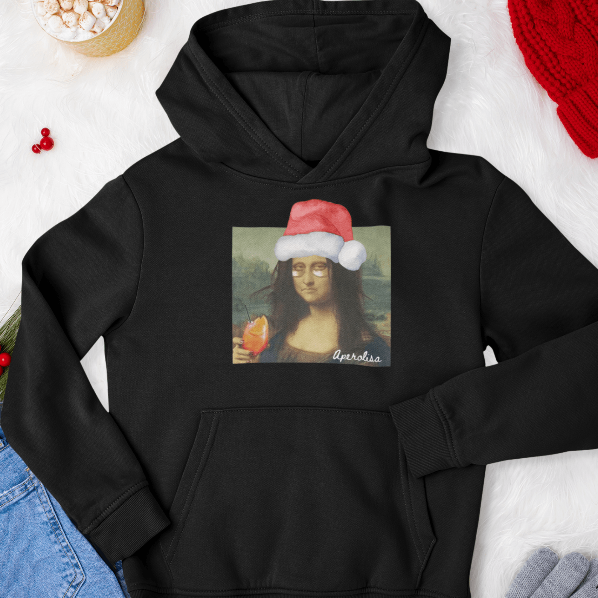 APEROLISA XMAS - Unisex Kapuzenpullover Hoodie - DizzyDrafts.com