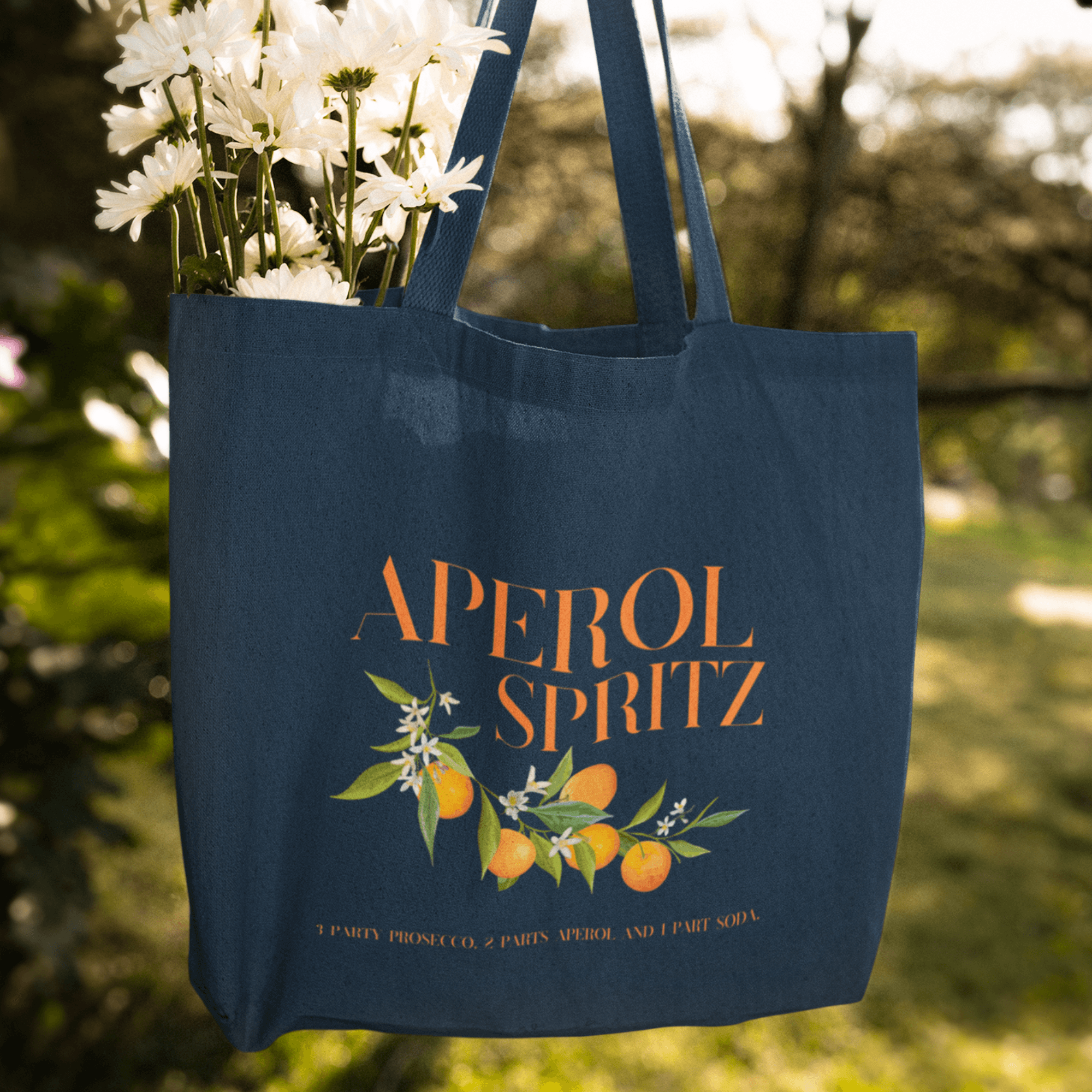 APEROL - Organic Jutebeutel - DizzyDrafts.com