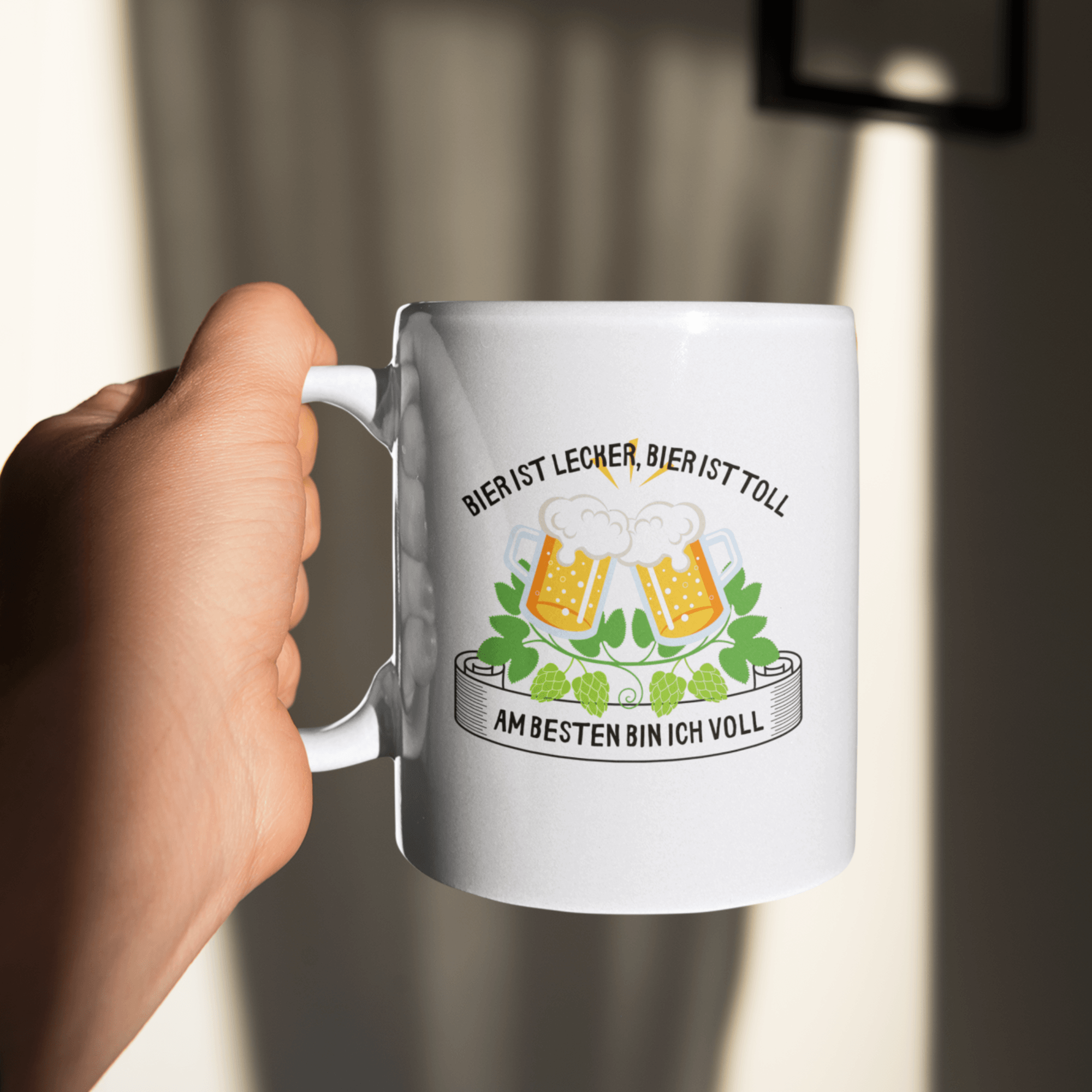 AM BESTEN - Tasse - DizzyDrafts.com