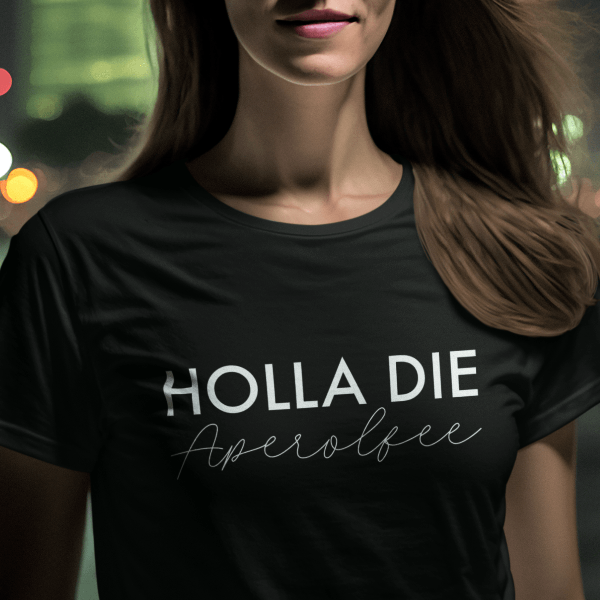 HOLLA DIE APEROLFEE - Damen Organic Shirt - DizzyDrafts.com