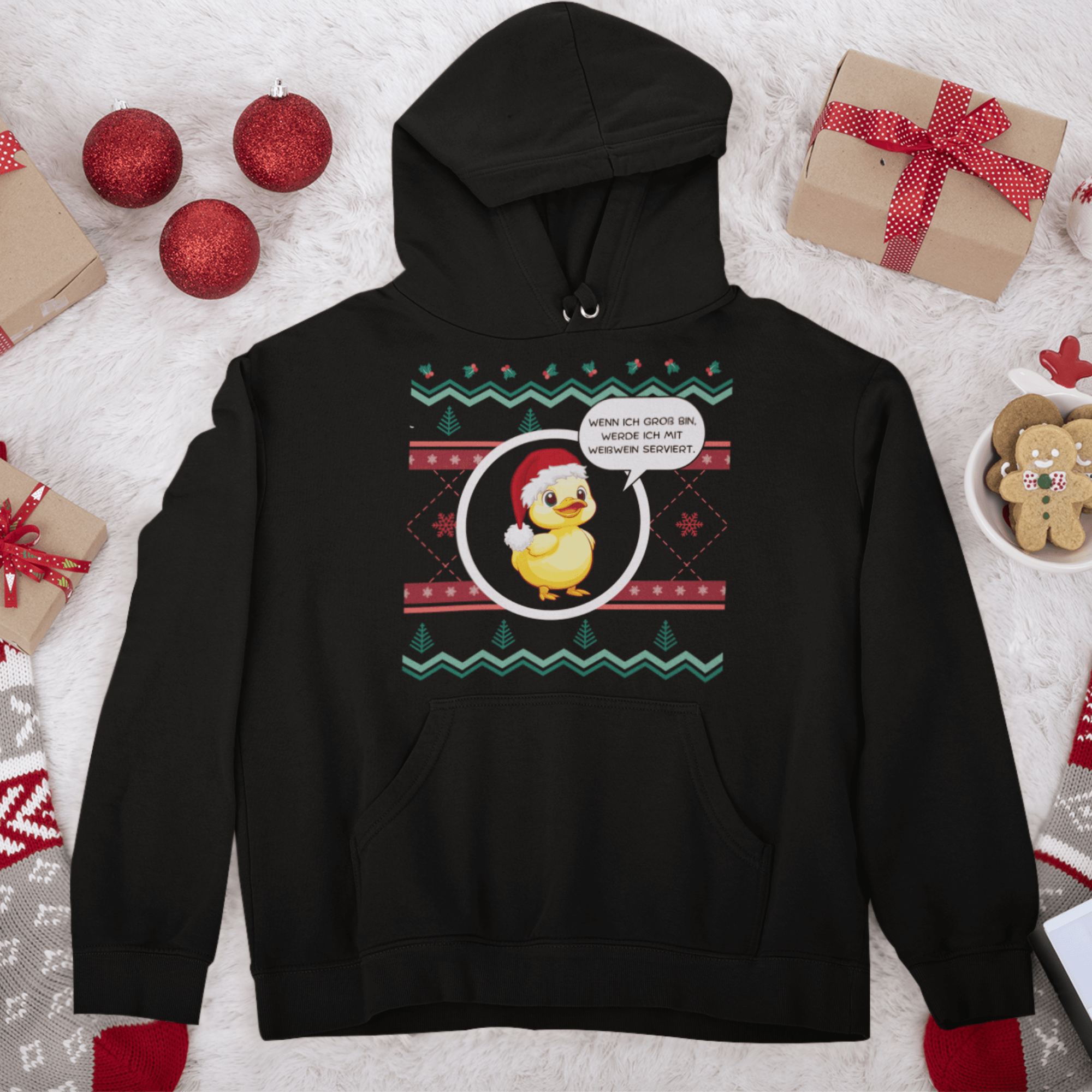 WEIßWEIN - Unisex Kapuzenpullover Hoodie - DizzyDrafts.com