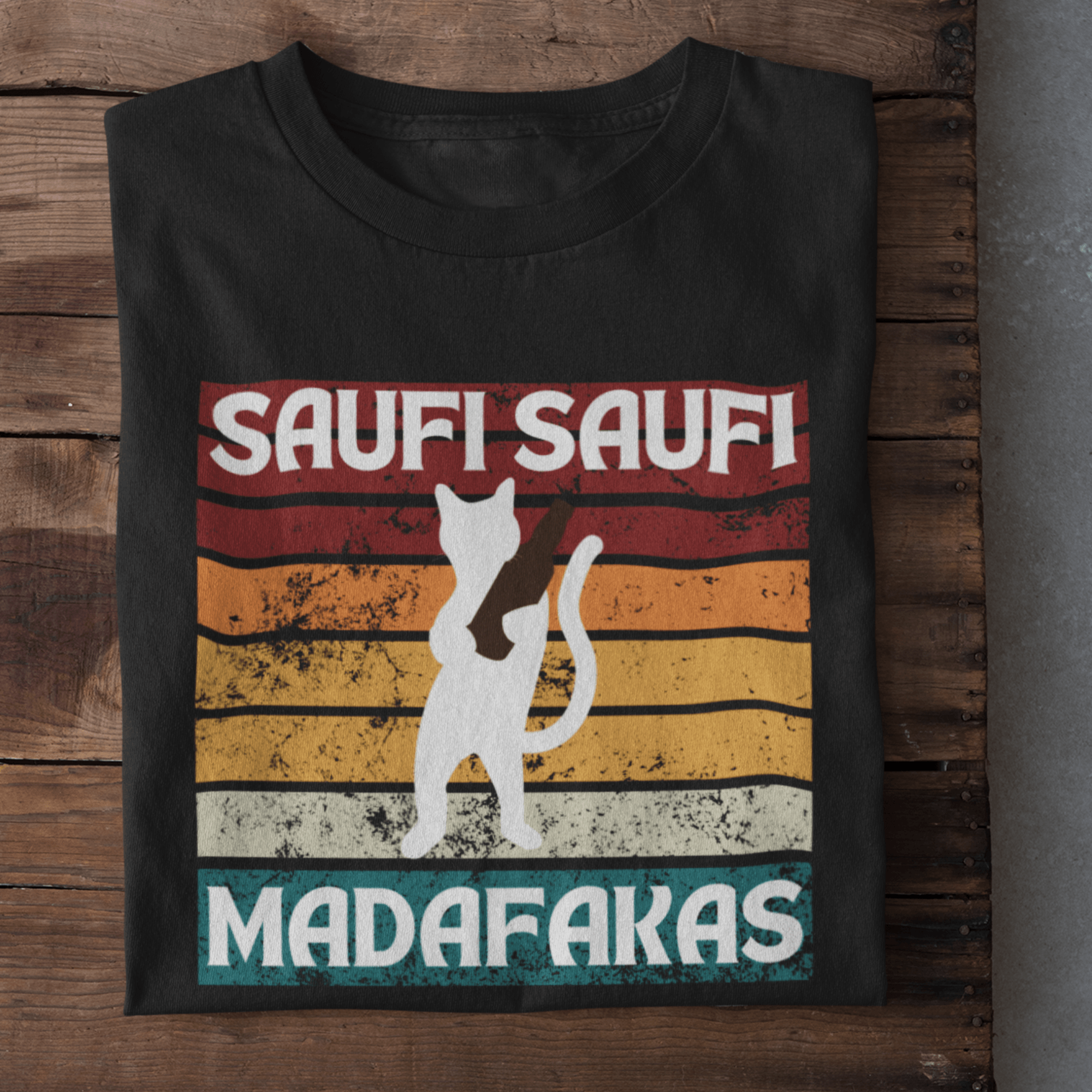 SAUFI SAUFI MADAFAKAS - Herren Shirt - DizzyDrafts.com