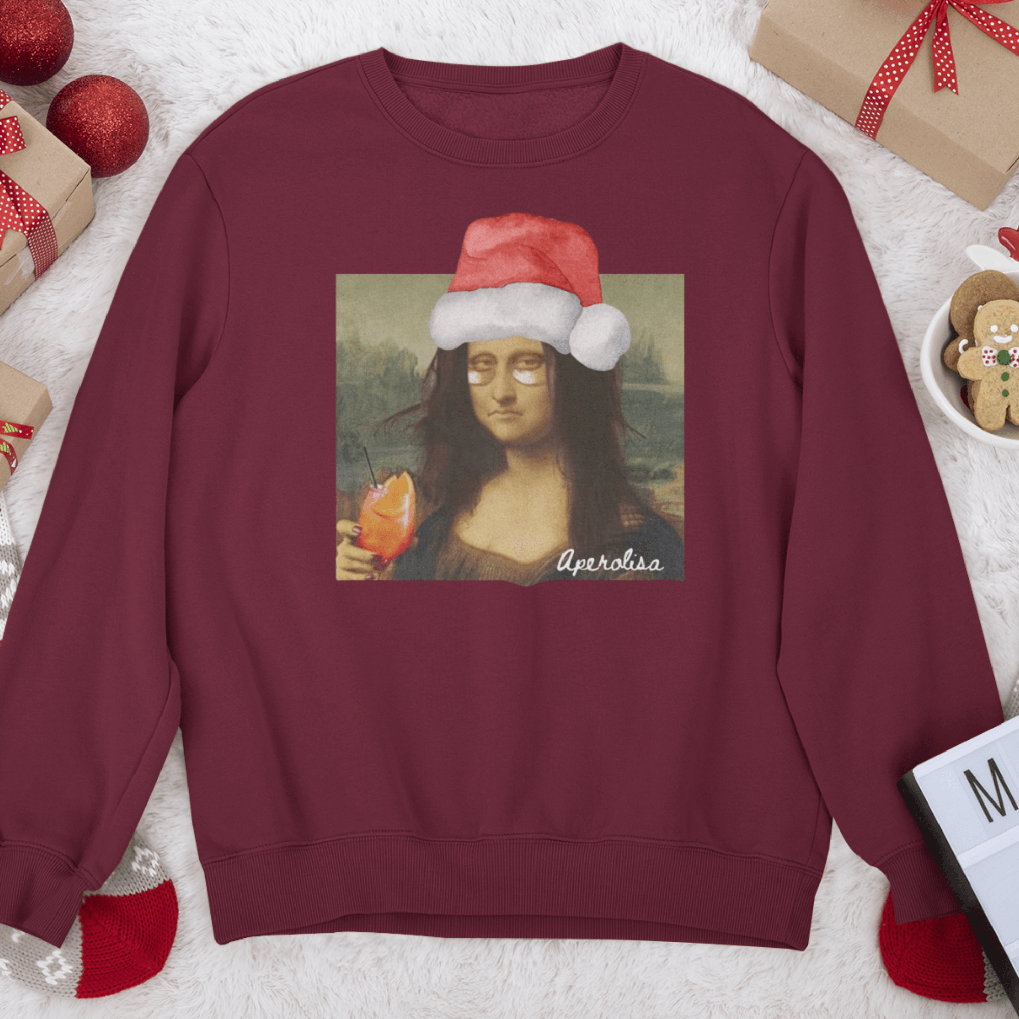 APEROLISA XMAS Pullover - DizzyDrafts.com