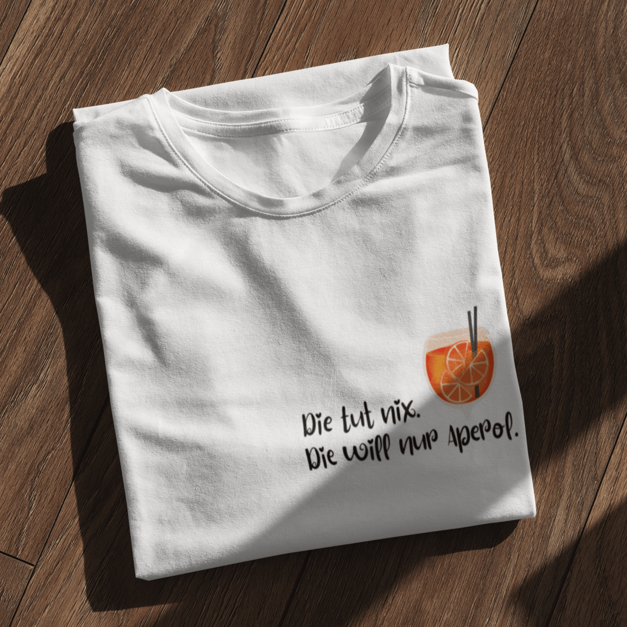 DIE TUT NIX. APEROL - Damen Organic Shirt - DizzyDrafts.com