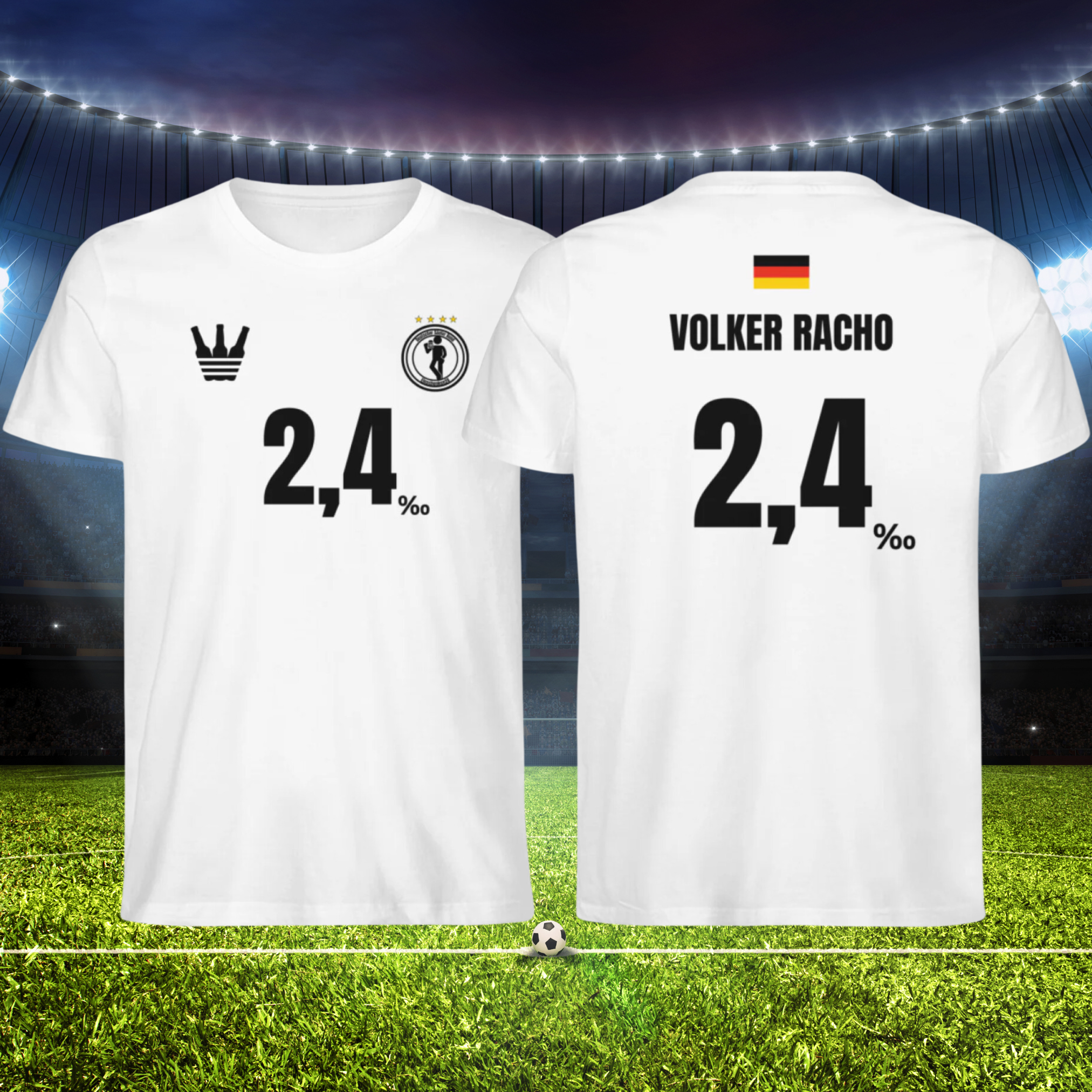 VOLKER RACHO  - Herren Organic Shirt