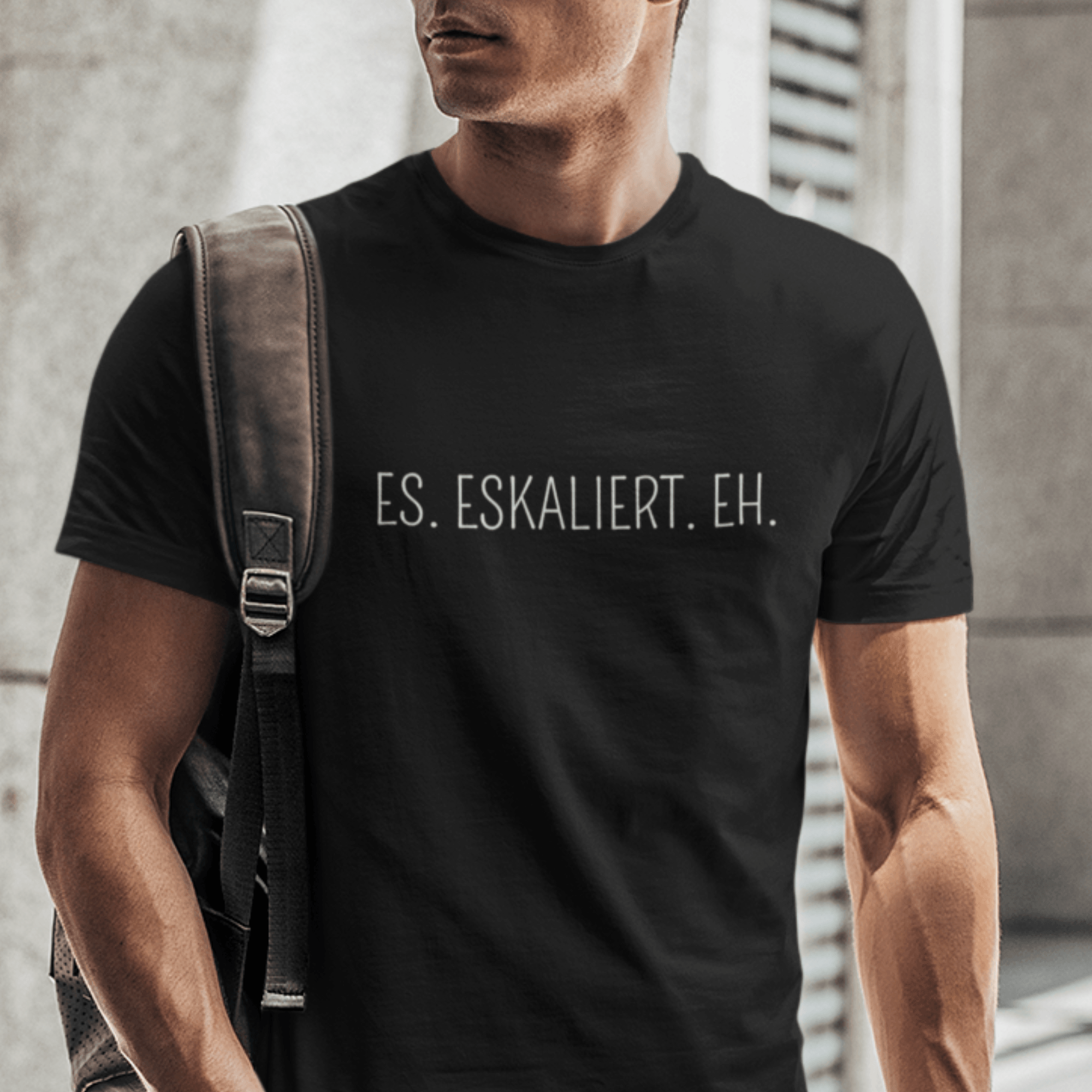 ES. ESKALIERT. EH. - Herren Shirt - DizzyDrafts.com