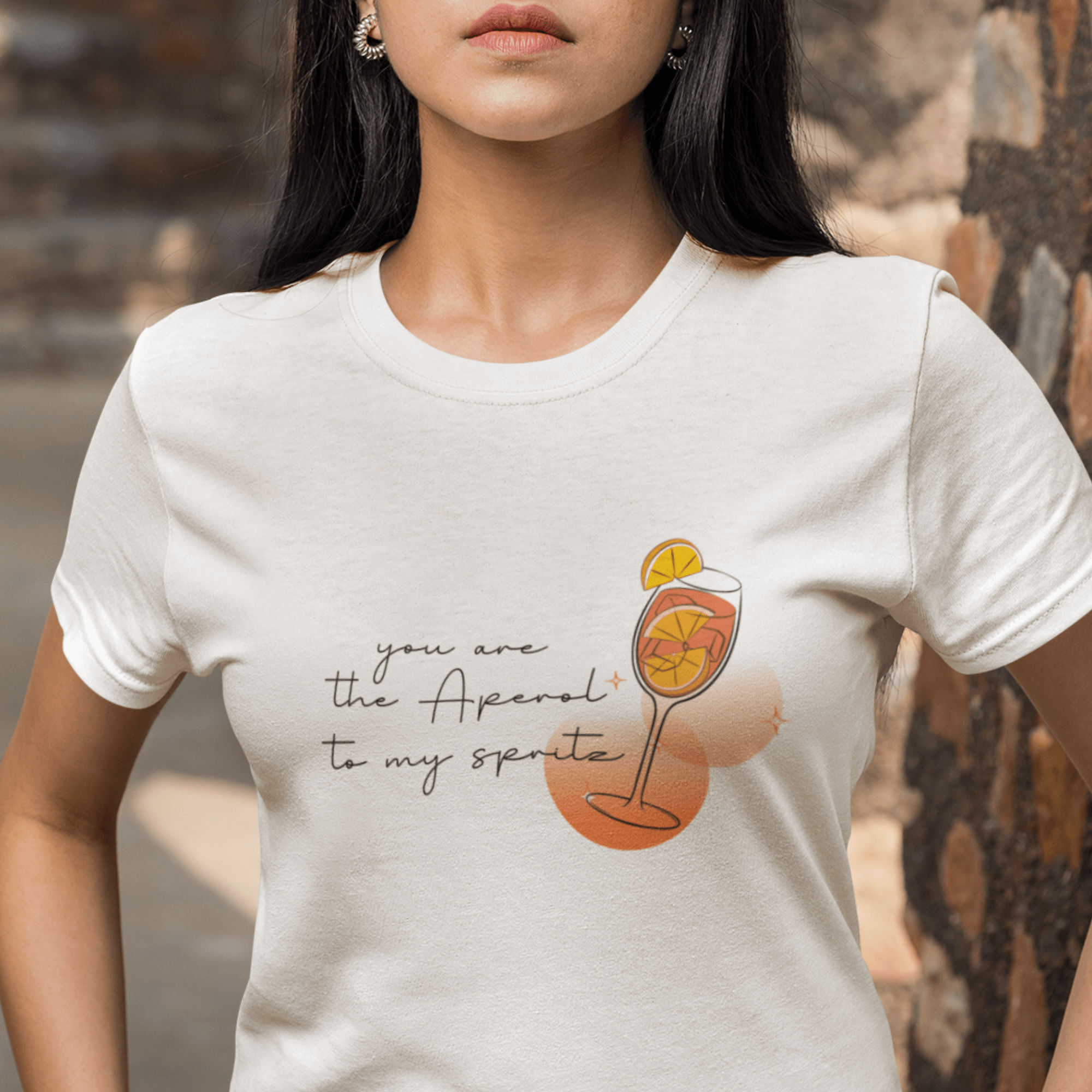 YOUR ARE THE APEROL - Damen Organic Shirt - DizzyDrafts.com