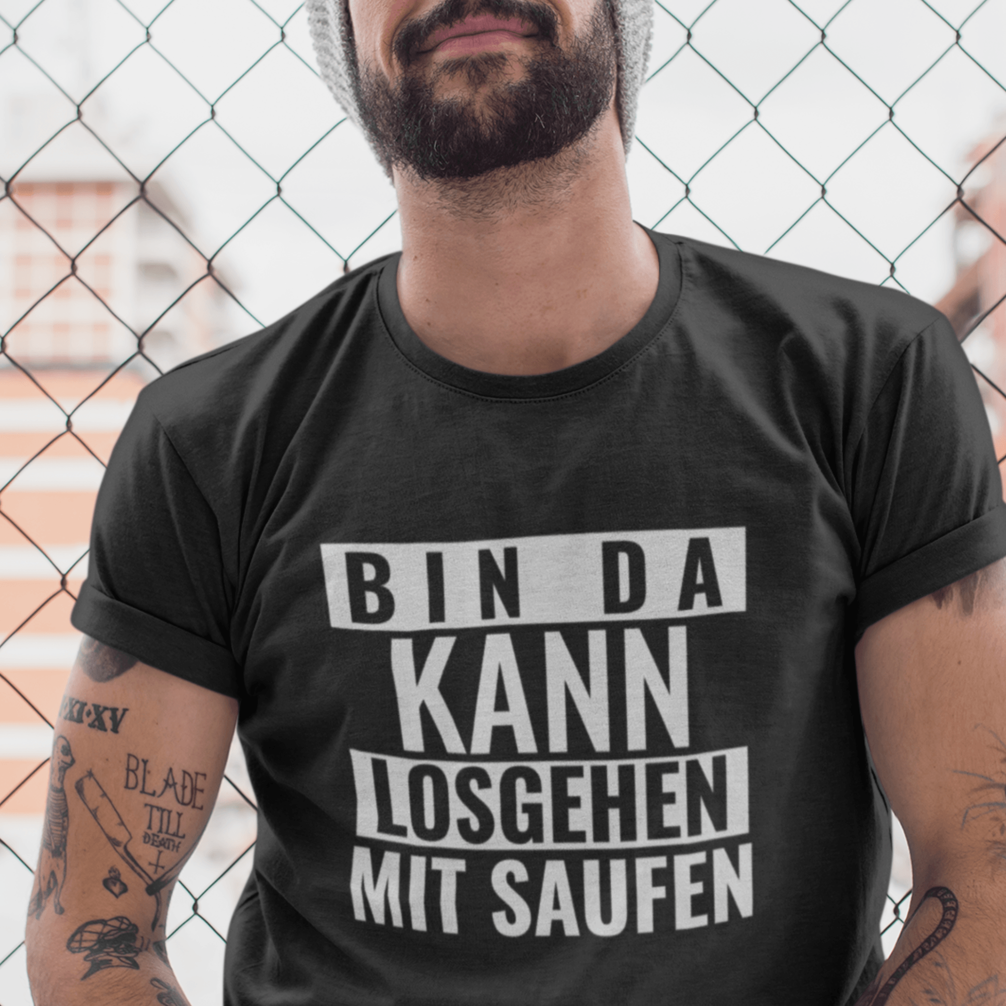 BIN DA - Herren Organic Shirt - DizzyDrafts.com