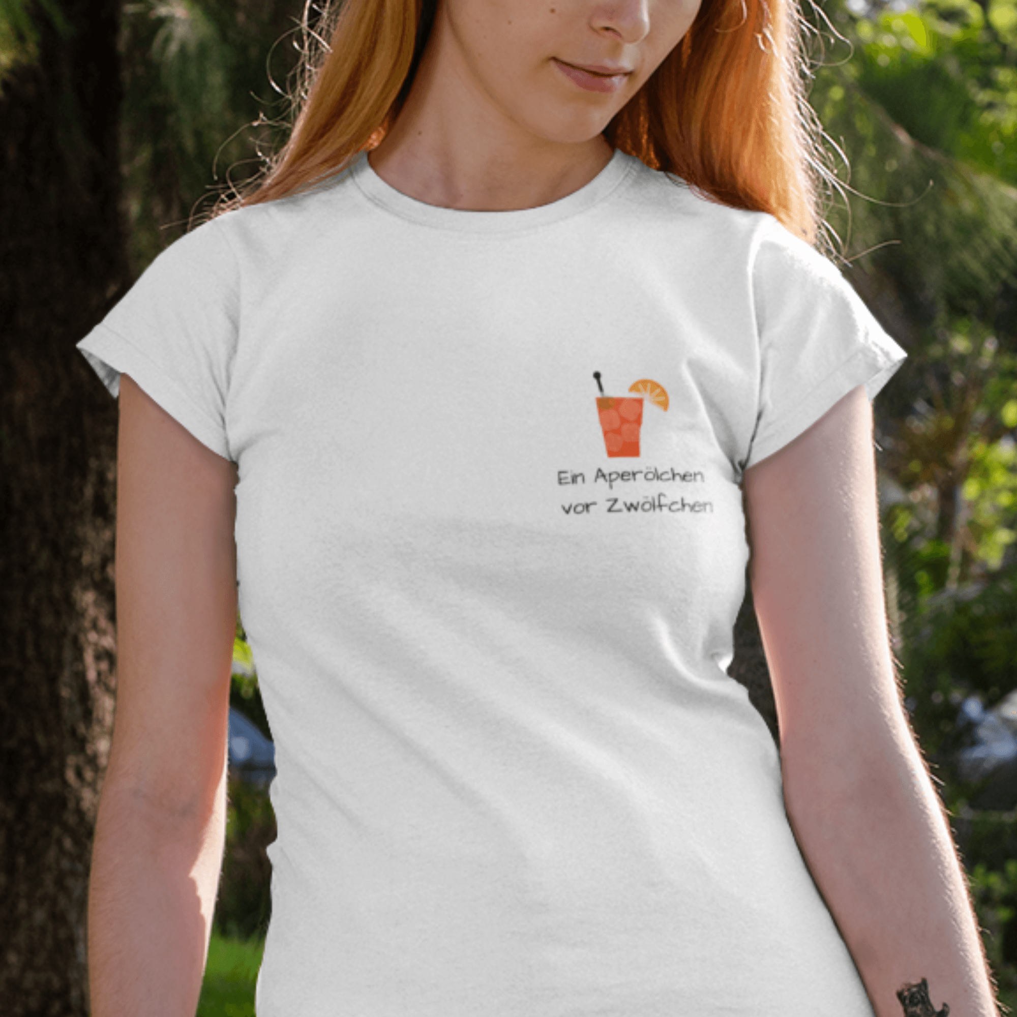EIN APERÖLCHEN - Damen Organic Shirt - DizzyDrafts.com