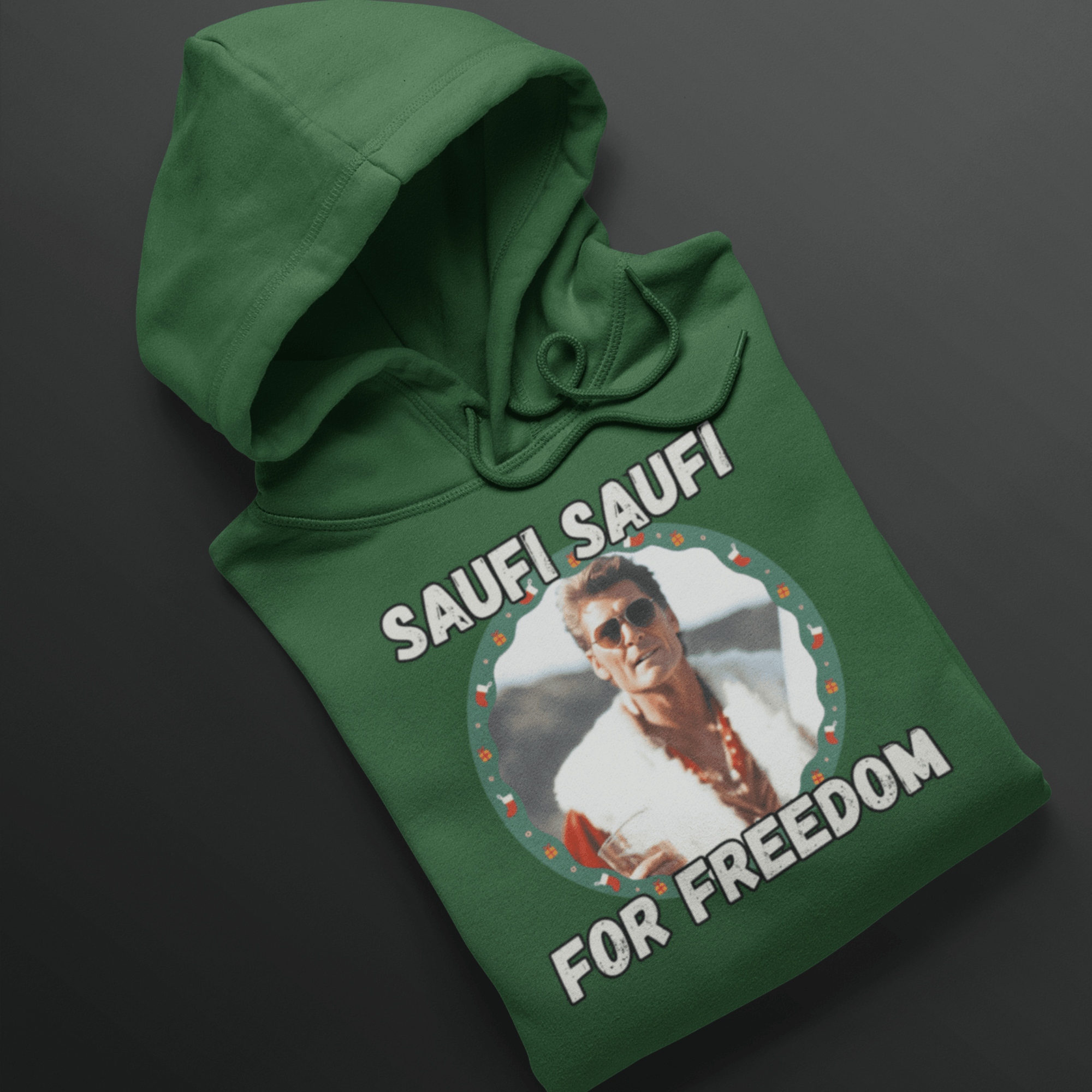 FREEDOM XMAS - Unisex Kapuzenpullover Hoodie - DizzyDrafts.com