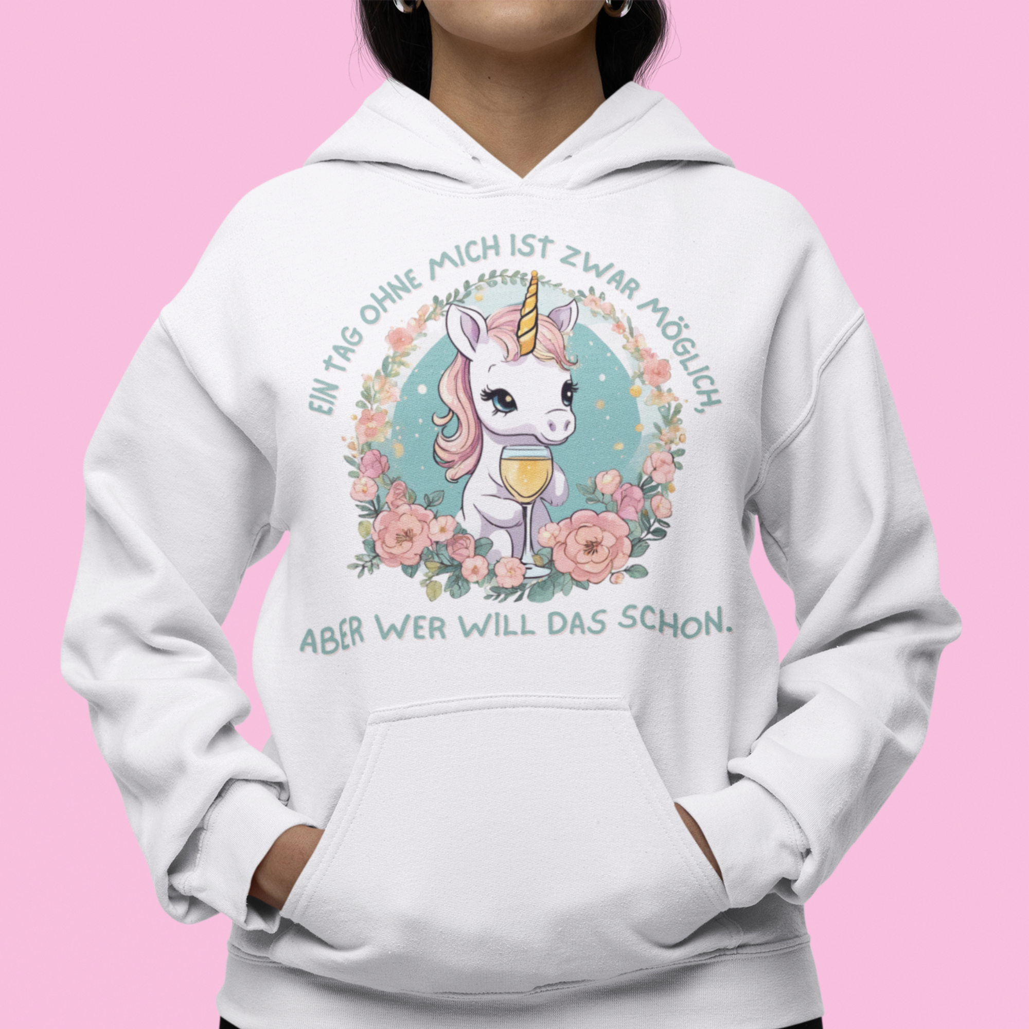 OHNE MICH  - Unisex Kapuzenpullover Hoodie