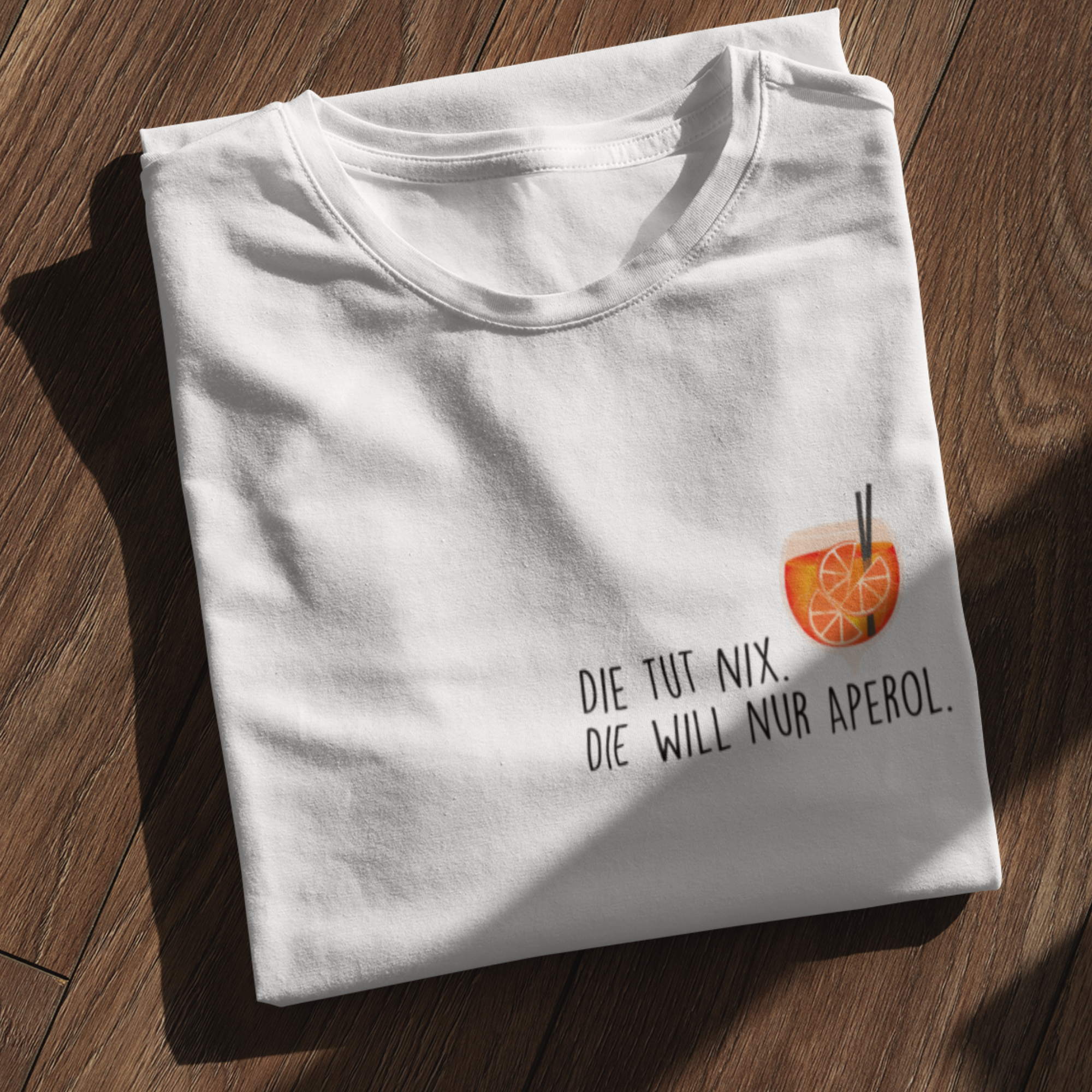 DIE TUT NIX. APEROL  - Damen Premiumshirt